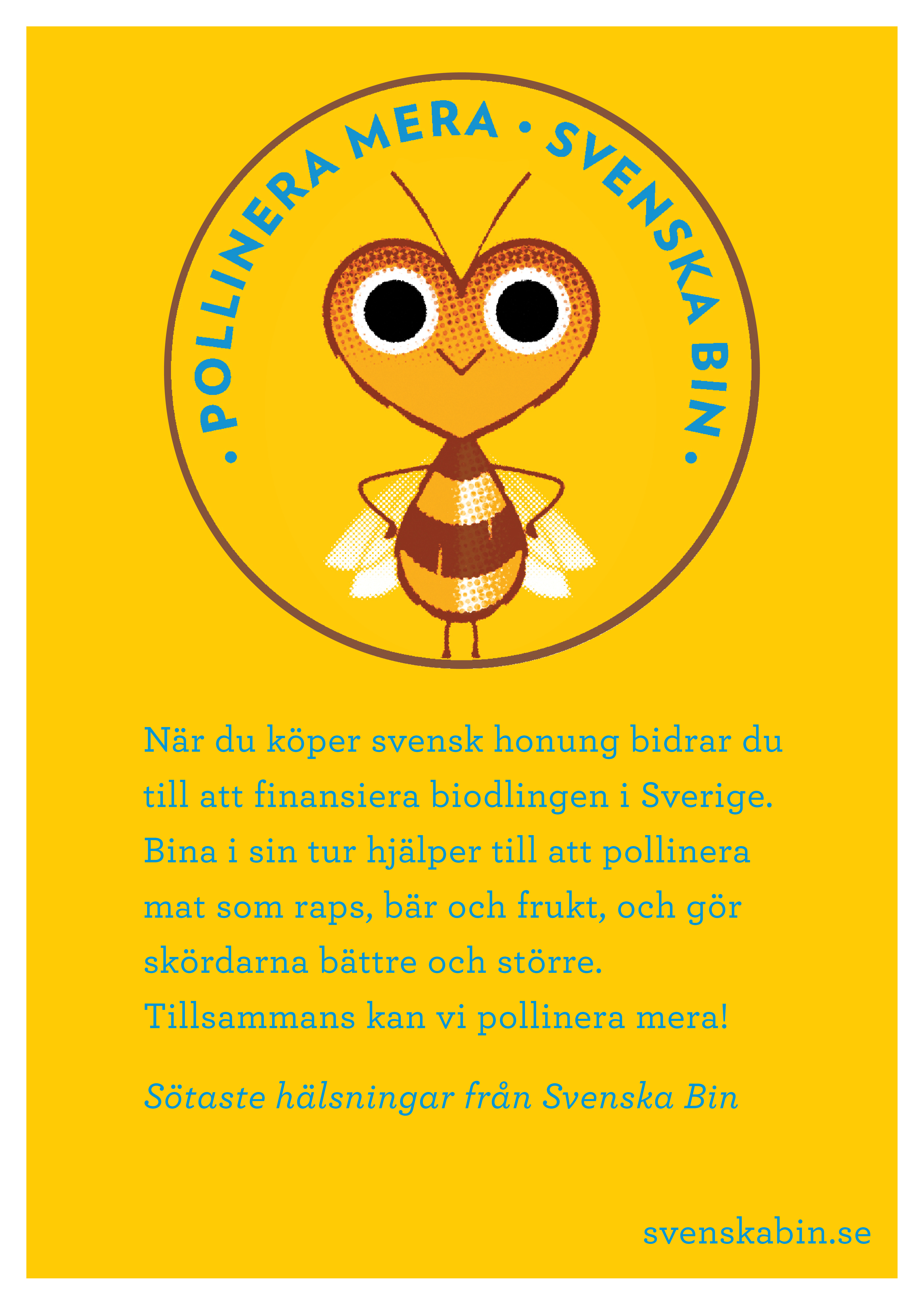 Affisch Svenska Bin